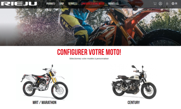 Configurateur moto rieju