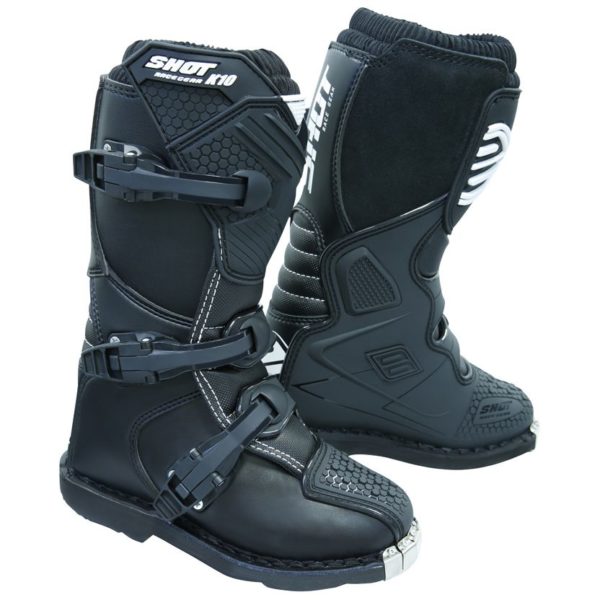 BOTTES CROSS SHOT K10 2.0 - KID - BLACK