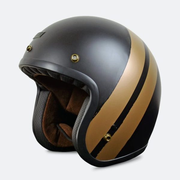 Casque Jet Origine Primo Jack Mat-Bronze-Noir