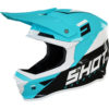 CASQUE FURIOUS CHASE SHOT TURQUOISE / NOIR BRILLANT / BLANC