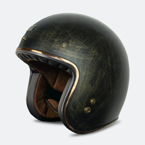 Casque Jet Origine Primo Scacco Bronze