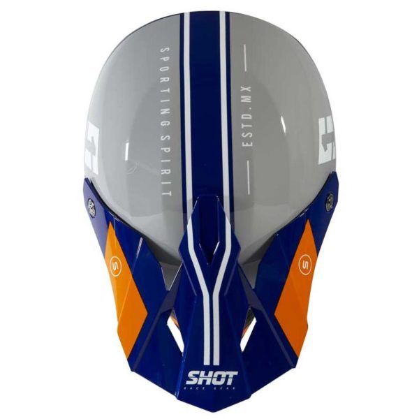CASQUE CROSS SHOT FURIOUS SPIRIT - NAVY GLOSSY – Image 2