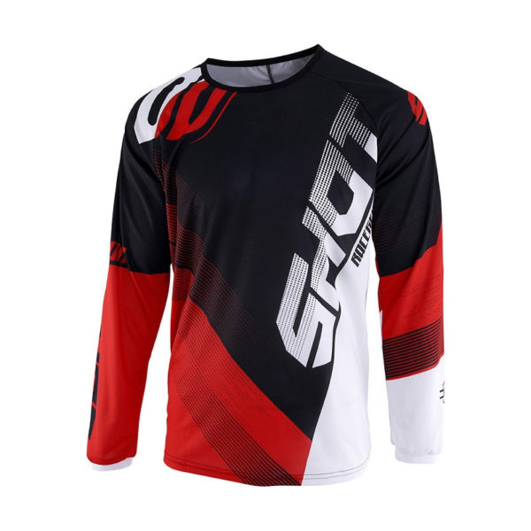 Maillot enfant kid ultimate noir rouge