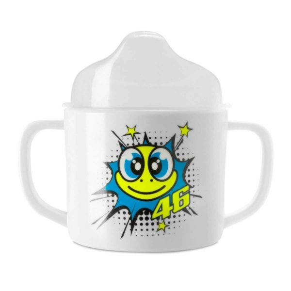 VR46 Pop Art Baby Feeding Cup White