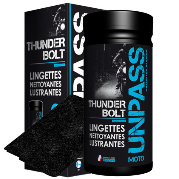 Lingettes THUNDERBOLT MOTO UNPASS