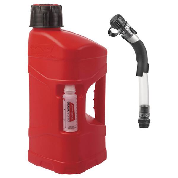 Bidon/jerrican polisport prooctane 10 l rouge