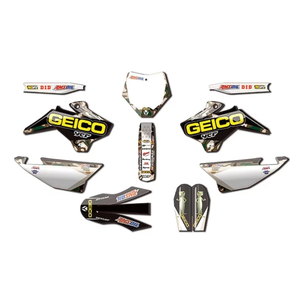 kit déco geico ycf pilot 125 cc et 150 cc